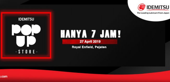 POP-UP STORE IDEMITSU Hadir Kembali di Royal Enfield, Pejaten !